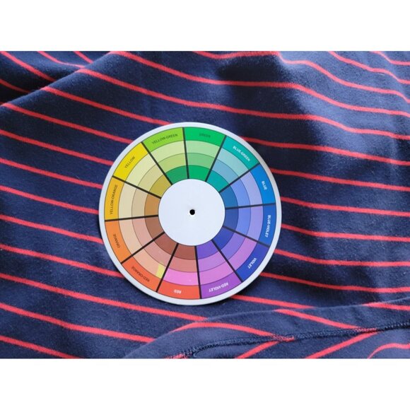 Isaac Mizrahi Live QVC Womens Top 1X Plus Tee Blue Stripe Cotton STR151E - Picture 9 of 9